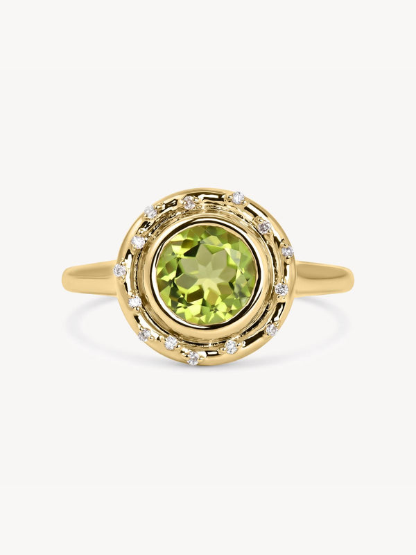 Peridot Spotlight Ring