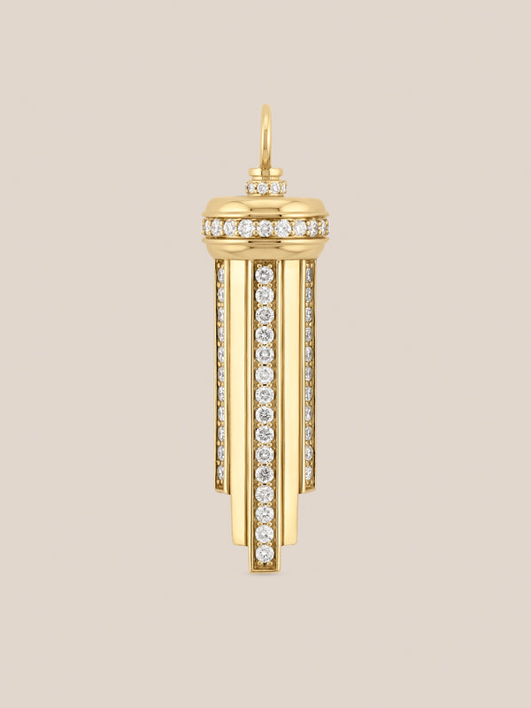 Diamond Pillar Pendant