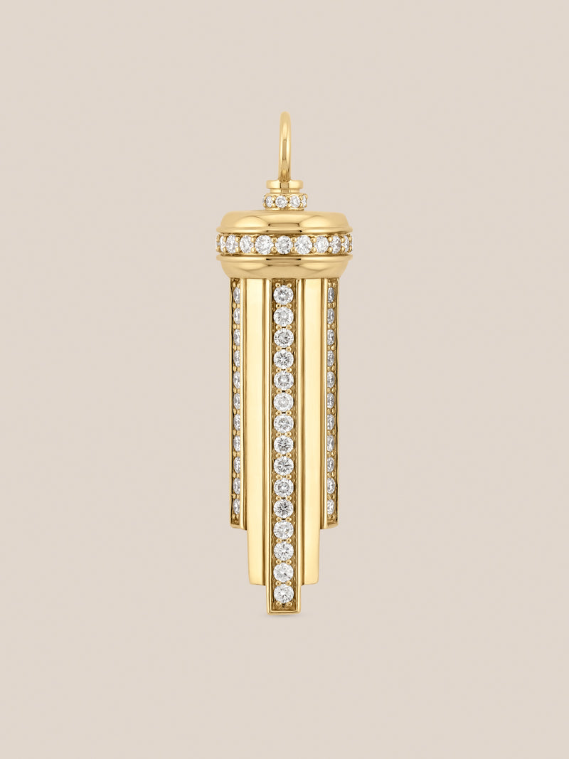 Diamond Pillar Pendant