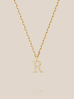 Diamond Initial Pendants