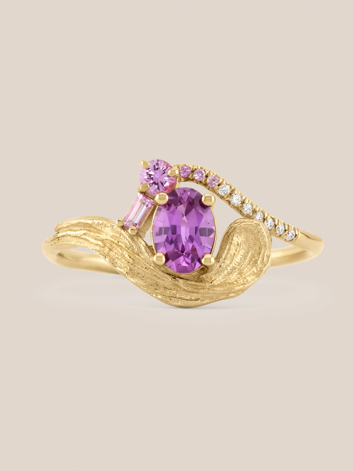 Red Violet Ring