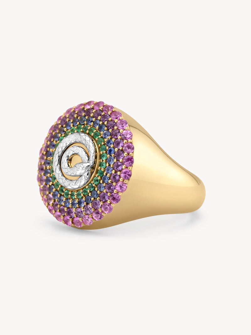 Ouroboros Signet Ring