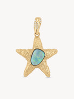 Opal Sea Star Pendant - OOAK