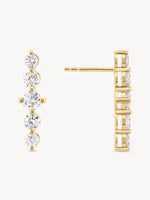 Straight Diamond Earrings
