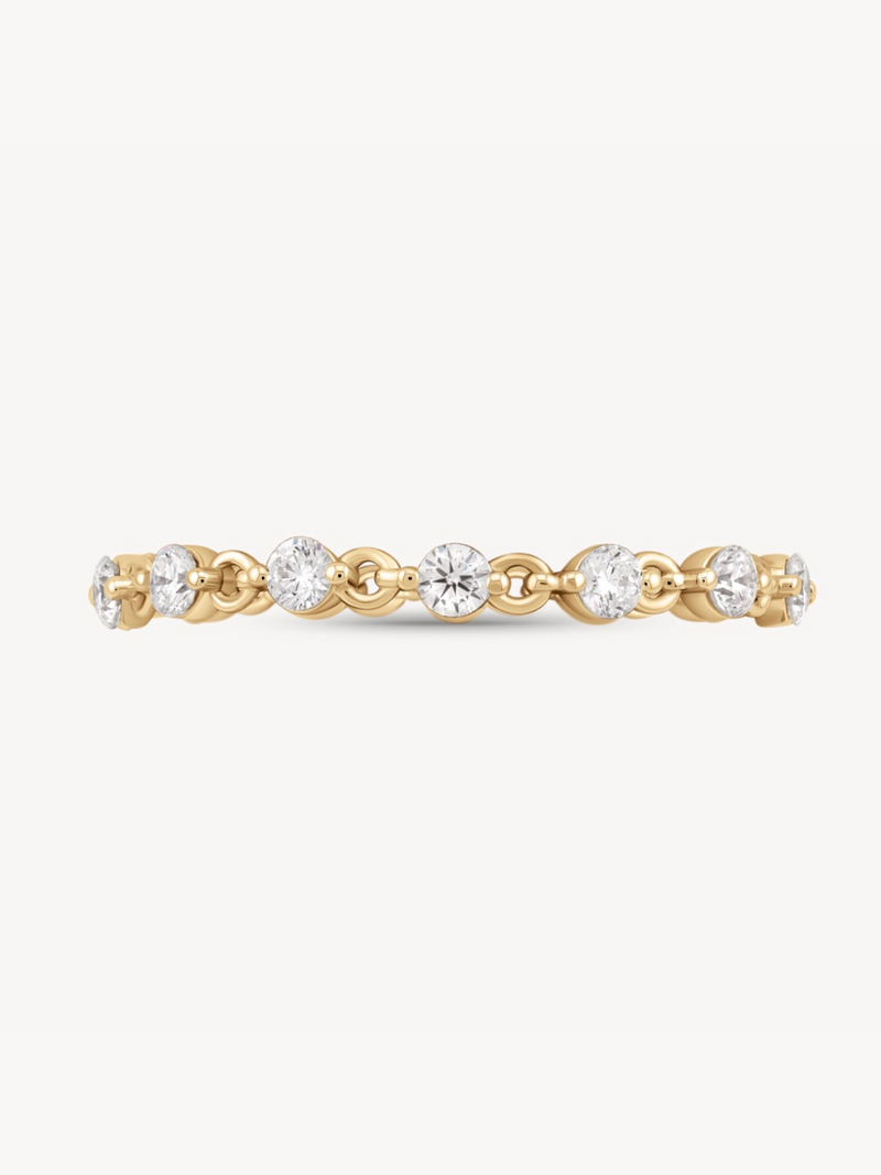 Wrapped in Lab-Grown Diamonds Eternity Ring