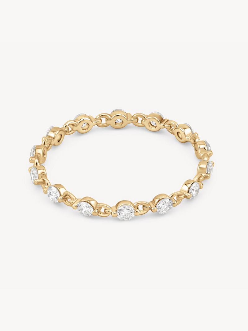 Wrapped in Lab-Grown Diamonds Eternity Ring