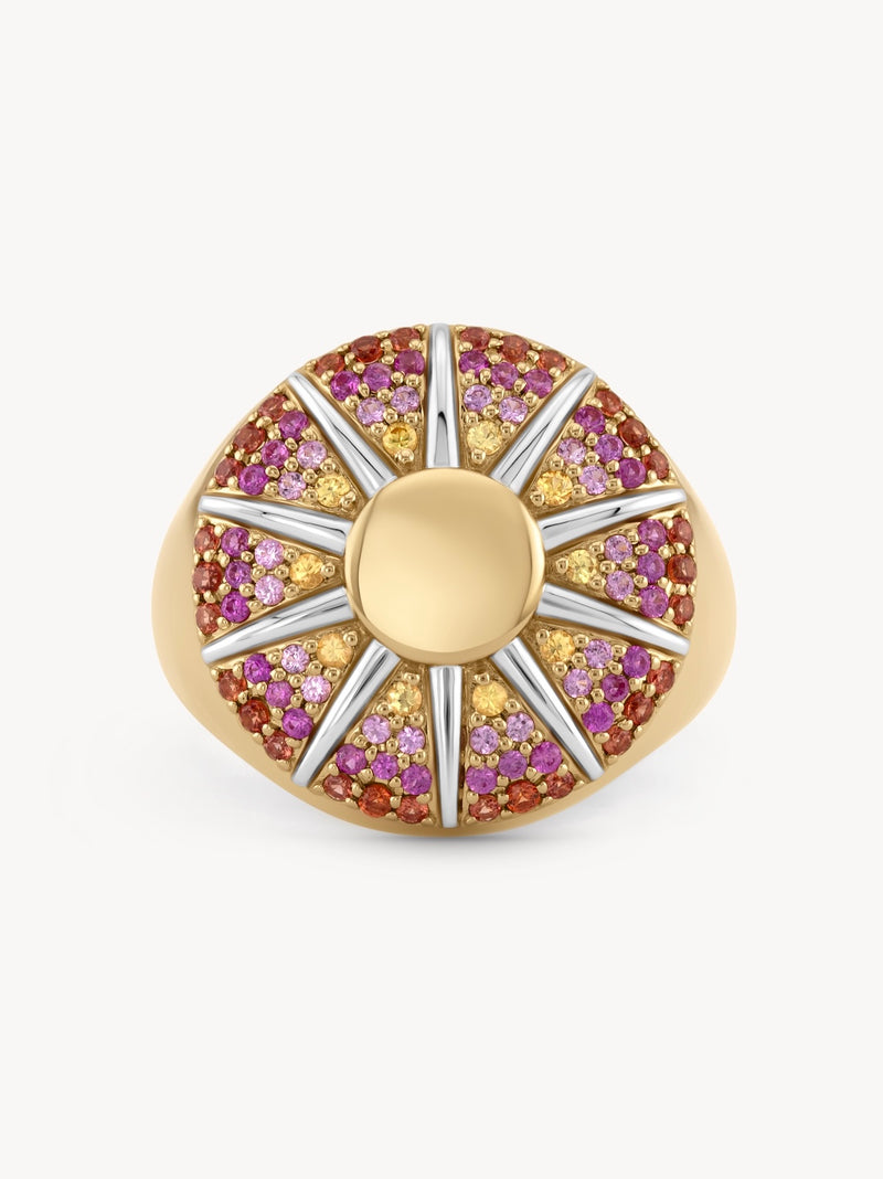 Sun Signet Ring