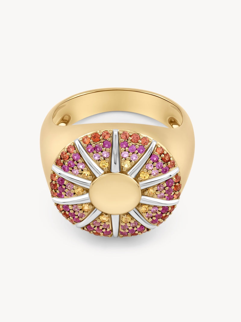 Sun Signet Ring