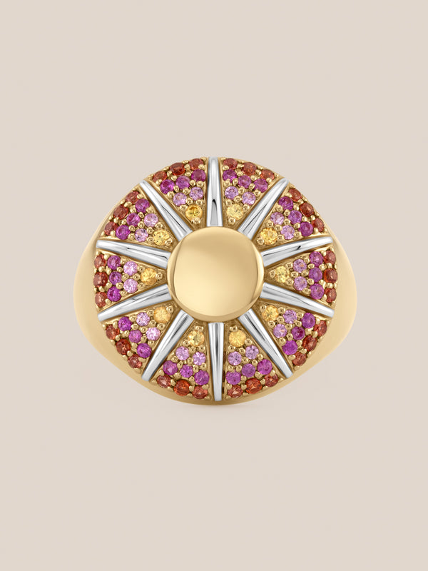Sun Signet Ring