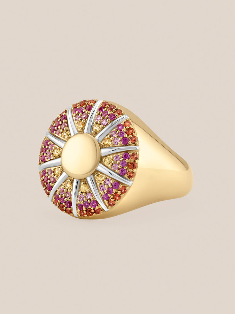 Sun Signet Ring
