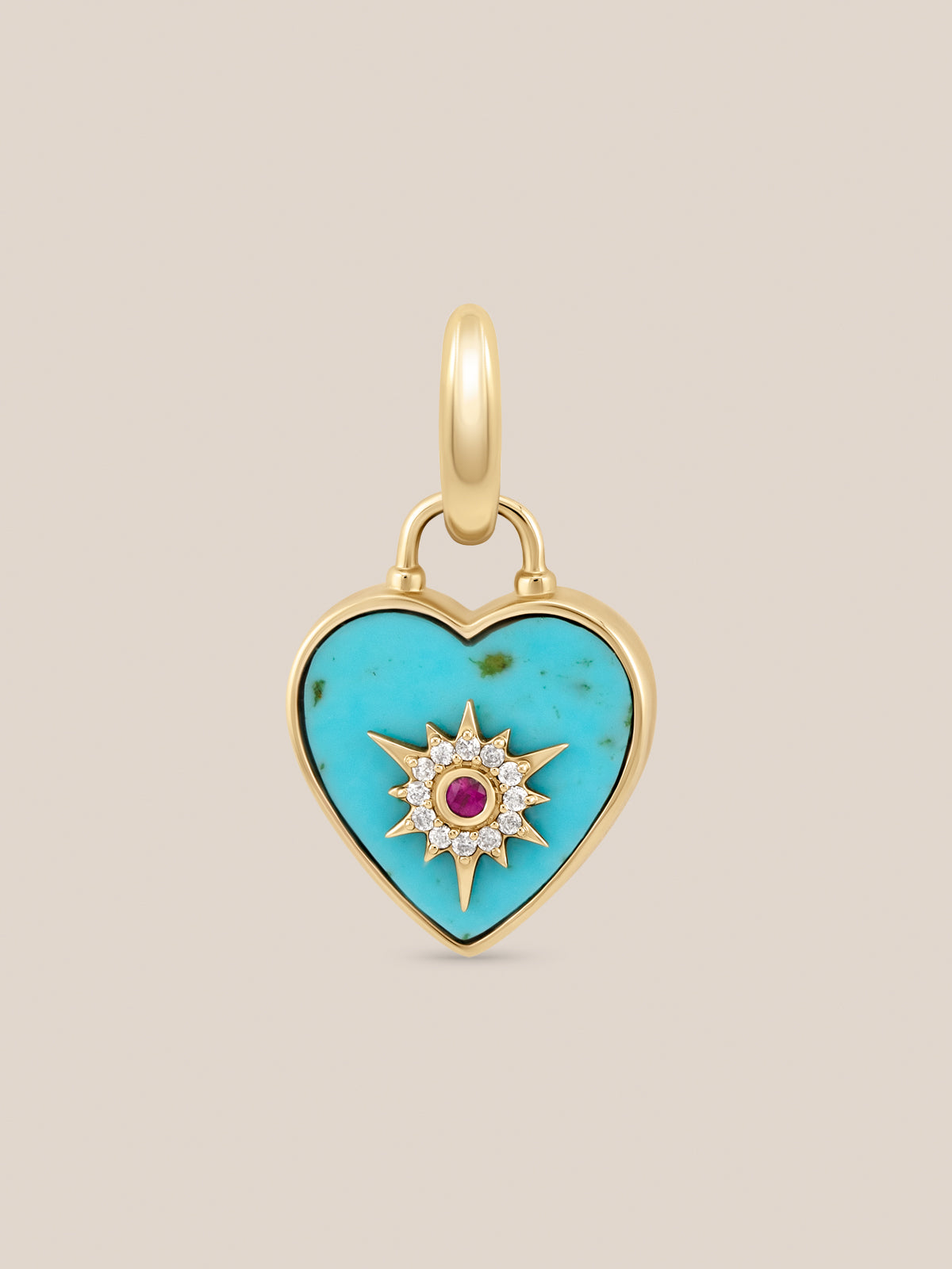 Trust Your Heart Charm