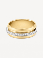 Spinning Latch Eternity Band