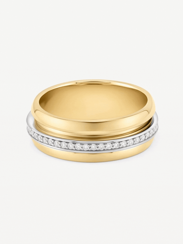 Spinning Latch Eternity Band