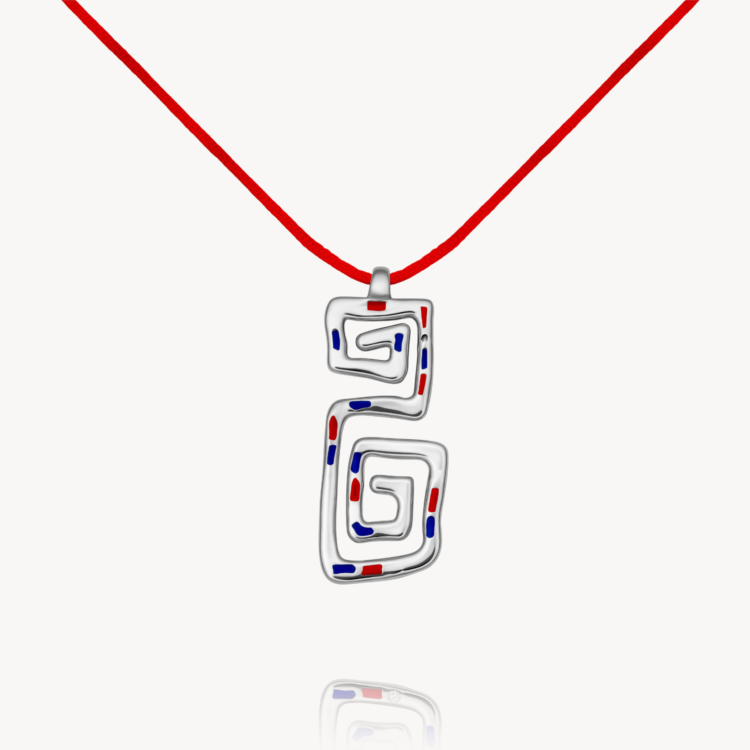 Infinity Spiral Necklace in 925 Sterling Silver | Audry Rose x