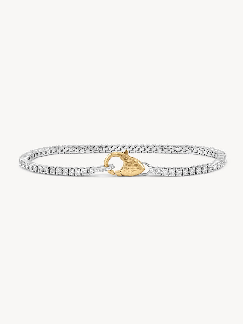 Tennis Lock Bracelet