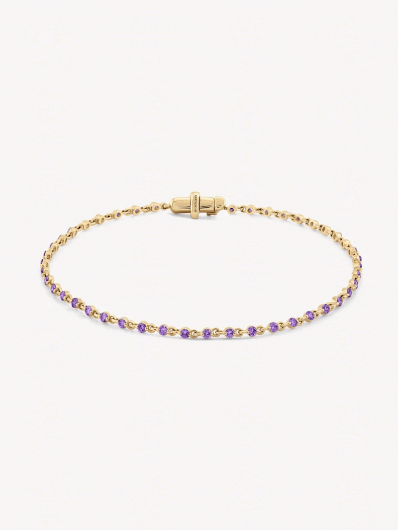 Wrapped in Amethyst Bracelet