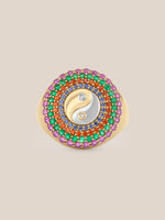 Yin Yang Signet Ring