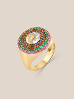 Yin Yang Signet Ring