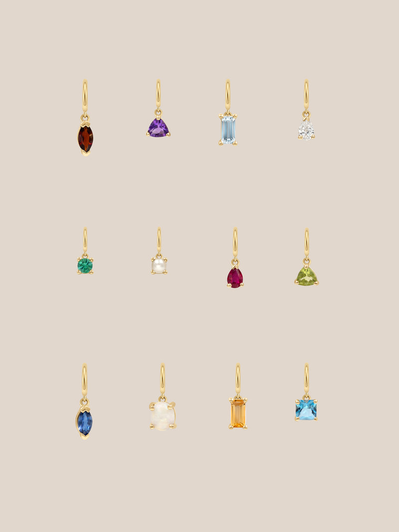 Birthstone Charms Necklace