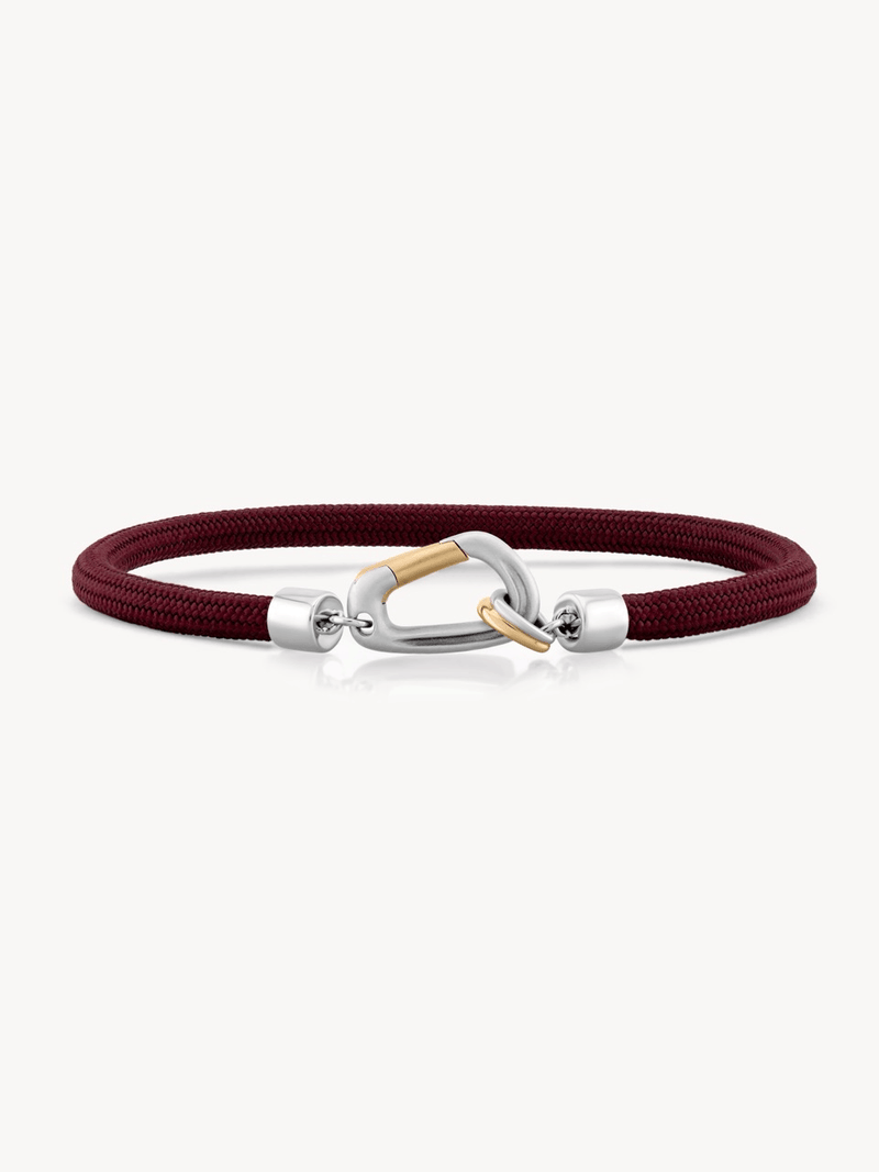 Mixed Metal Clasp Paracord Bracelet in 14k Gold | Audry Rose Mixed Metal Clasp Paracord Bracelet in 14k Gold | Audry Rose