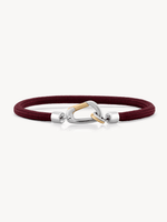 Mixed Metal Carabiner Bracelet