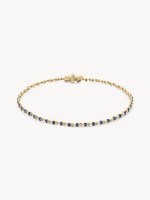Wrapped in Blue Sapphires Bracelet