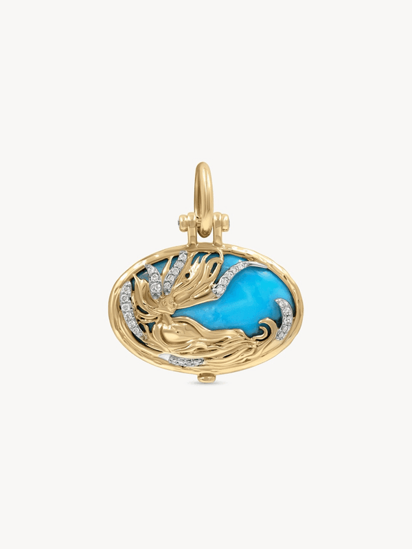 Oval Sea Goddess Pendant