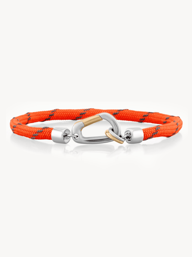 Mixed Metal Carabiner Bracelets