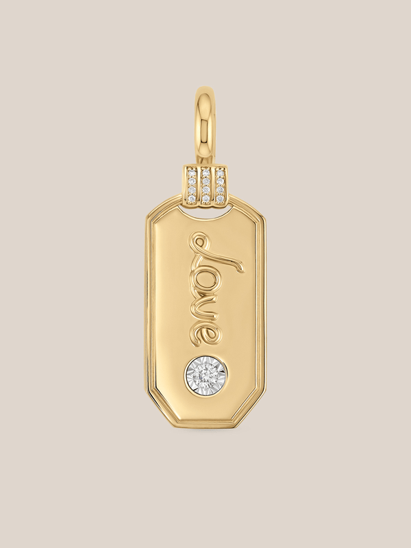 Custom Latch Dog Tag Pendant