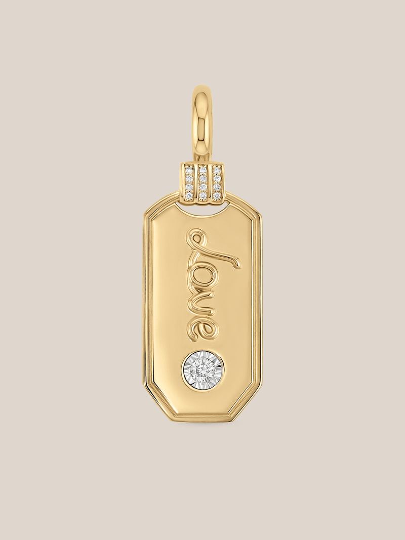 Custom Latch Dog Tag Pendant