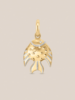 Golden Milgrain Charms