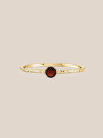 Starry Birthstone Ring