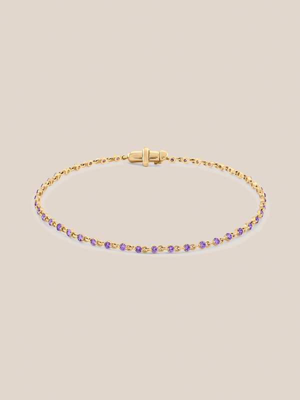 Wrapped in Amethyst Bracelet