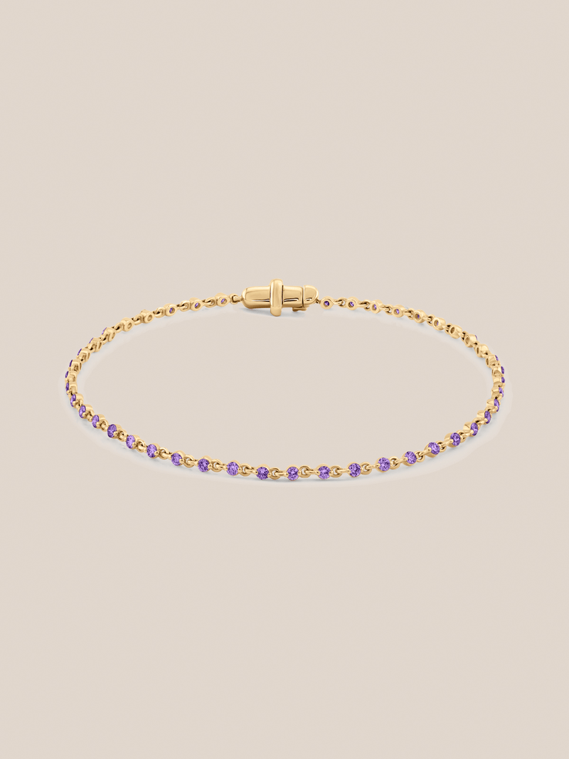Wrapped in Amethyst Bracelet