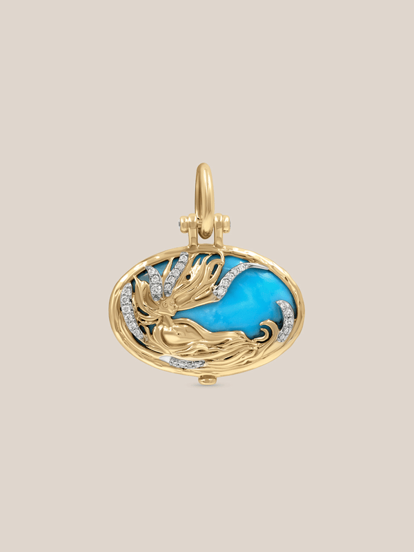 Oval Sea Goddess Pendant