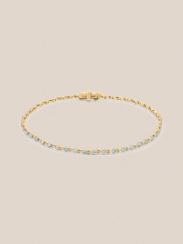 Wrapped in Aquamarines Bracelet