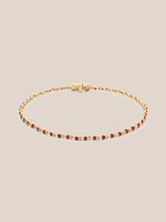 Wrapped in Rubies Bracelet