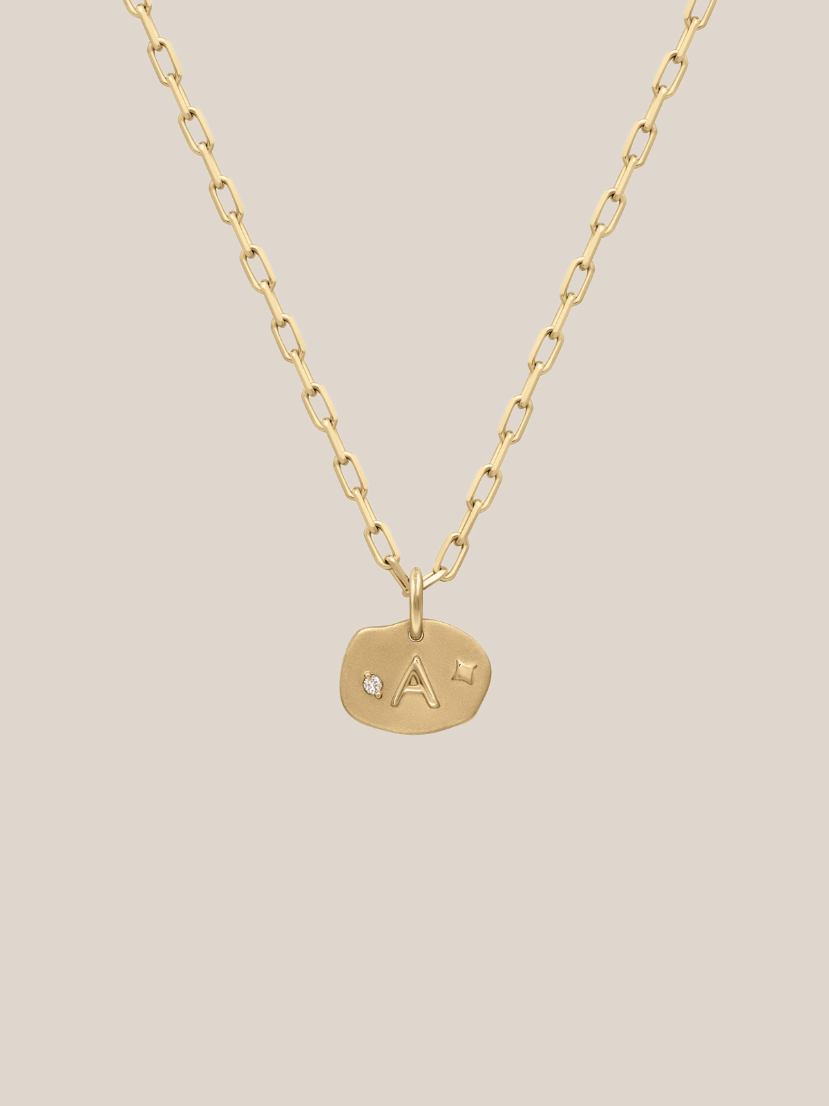 Athena Initial Pendant