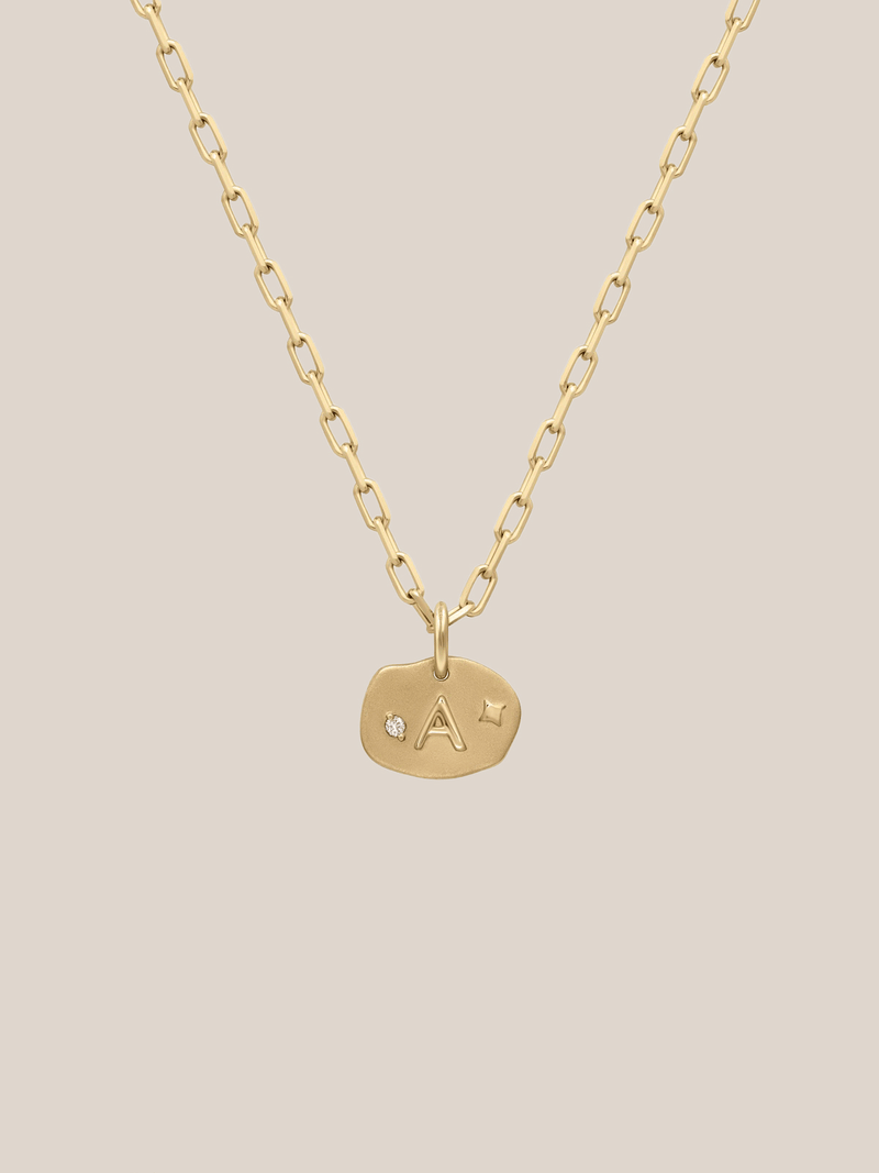 Athena Initial Pendant