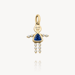Sapphire Lulu & Lox Charm Necklace