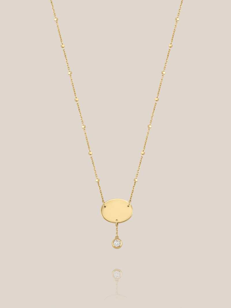 Keepsake Diamond Drop Necklace
