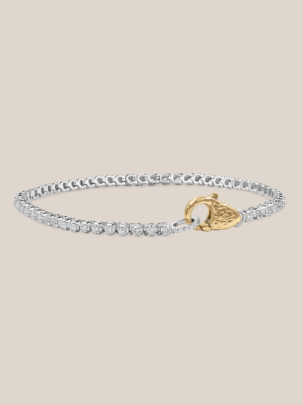 Tennis Lock Bracelet
