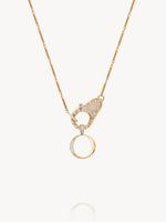 Diamond Initial Pendants