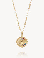 Double Sided Spiritual Woman Mandala Pendant