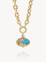 Oval Sea Goddess Pendant