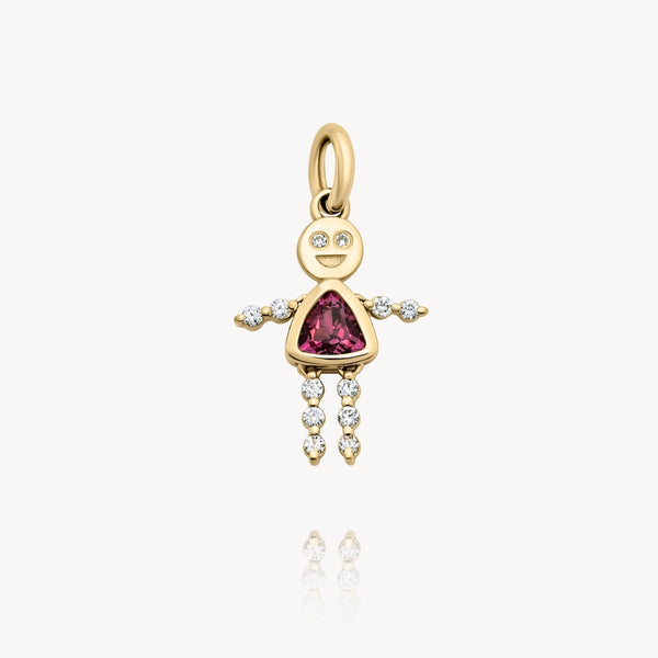 Tourmaline Lulu & Lox Charm Necklace