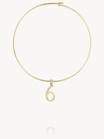 Diamond Number Pendants