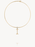 Diamond Initial Pendants