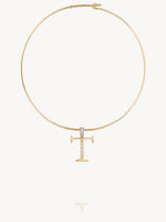Diamond Initial Pendants