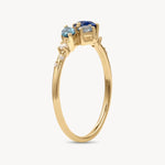 Ocean Starry Cluster Ring